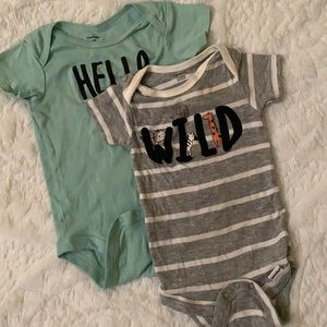 Baby boy gerber onesies 3-6 months
